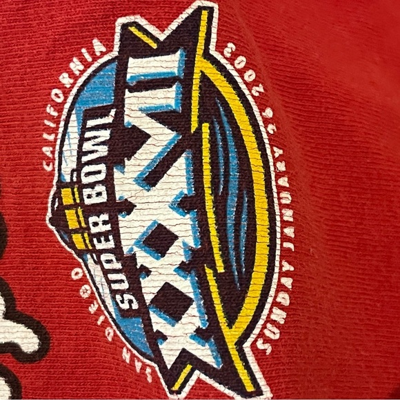 Vintage NFL Superbowl XXXVII (37) Tampa Buccaneers Championship Tee 2003 - Picture 5 of 5